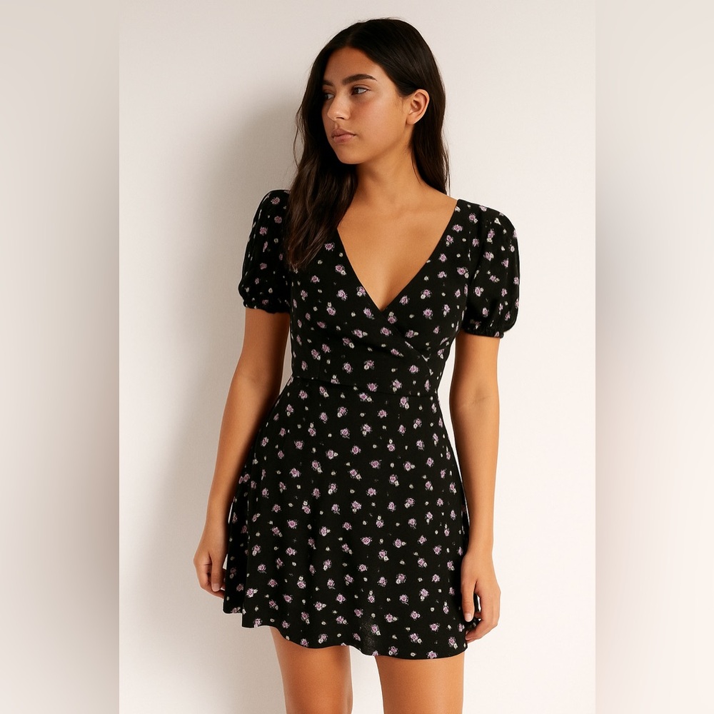 H&M Floral‎ Mini Dress